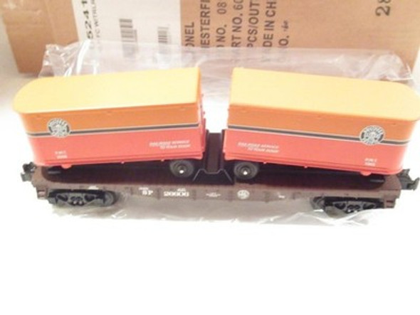 LIONEL LIMITED PRODUCTION- 52410- TTOS 2006- SP FLAT W/TRAILERS - 0/027- NEW- B6|297509053518