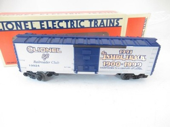 LIONEL -  19924- LIONEL RAILROAD CLUB BOXCAR- 1993  -   0/027 SCALE  -HB1|297509053558