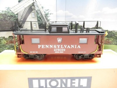 THE LIONEL VAULT- 51702 PENNSYLVANIA BRASS N-8 SMOKING CABOOSE- LN -B26|357444416721