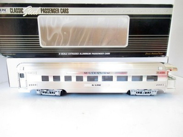 K-LINE MILLENNIUM 16" ALUMINUM BUSINESS CAR- LN - H1W|357486392839