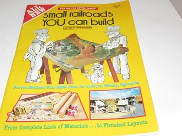 KALMBACH-  HO - SMALL RAILROADS YOU CAN BUILD BOOK- EXC. - M52|357486762782