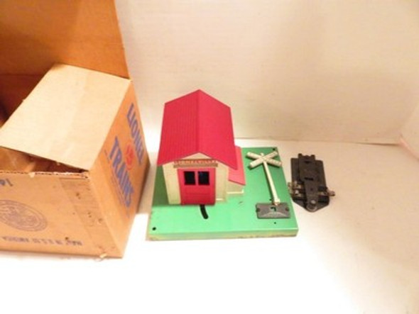 LIONEL POST-WAR TRAINS 145 OPERATING GATEMAN ACCESSORY- 027- FAIR - BOXED- W61|297562138539