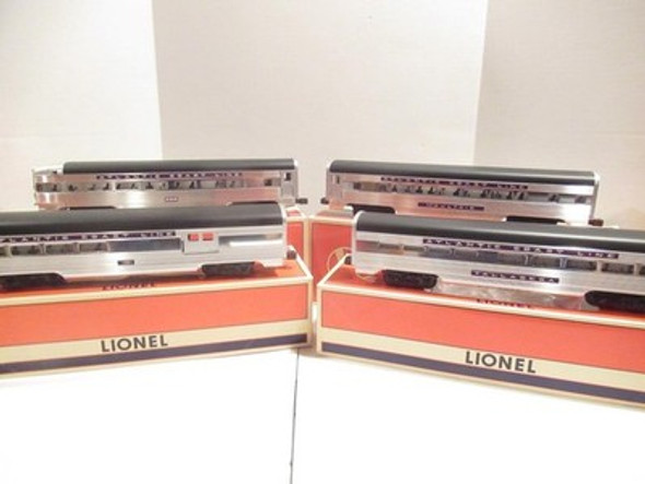 LIONEL- 19154 - FOUR CAR ALUMINUM ATLANTIC COAST LINE PASSENGER SET- NEW  - E1|357565528769