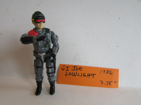 GI Joe Action Figure LowLight  1986  L9s|357702927392