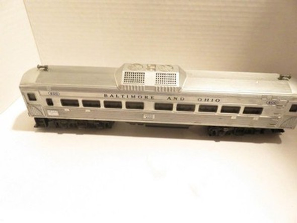 LIONEL POST-WAR TRAINS #400 MOTORIZED BUDD CAR- 0/027- RUNS FINE- GOOD - H1|357751693794