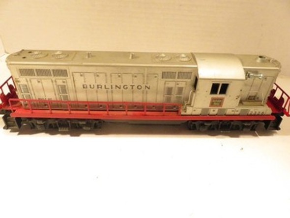 LIONEL TRAINS  POST-WAR 2328 BURLINGTON GP DIESEL-VG.- RUNS FINE -|357751693799