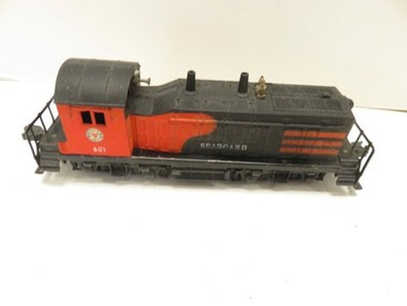 LIONEL POST-WAR - 601 SEABOARD SWITCHER - 0/027- VG -- RUNS FINE - S31SS|397157166627