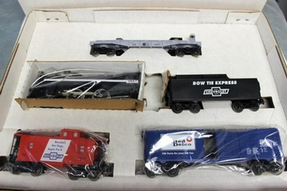 LIONEL-  11822- CHEVY BOW-TIE LIMITED EDITION TRAIN SET- 0/027-  NEW - SH
