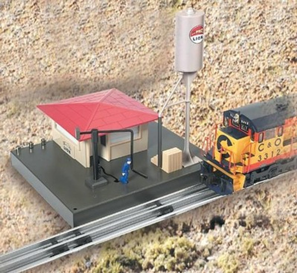 LIONEL- 14156- OPERATING DIESEL FUELING STATION- 0/027- BRAND NEW - SH