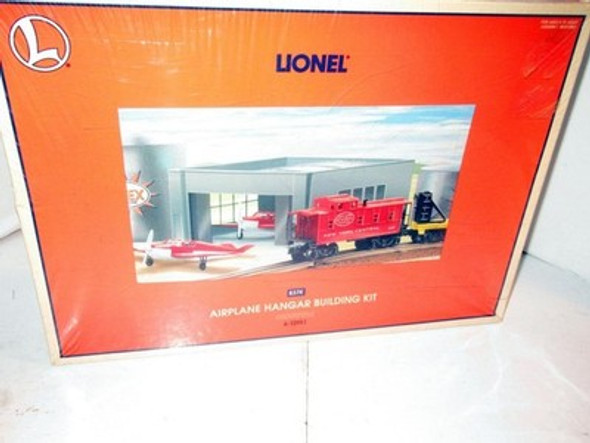 LIONEL ACCESSORY - 12951 AIRPLANE HANGER BUILDING KIT  - 0/027- NEW- SH