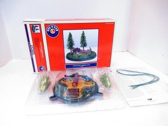 LIONEL 14145 - OPERATING LUMBERJACKS ACCESSORY - 0/027 -NEW - SH
