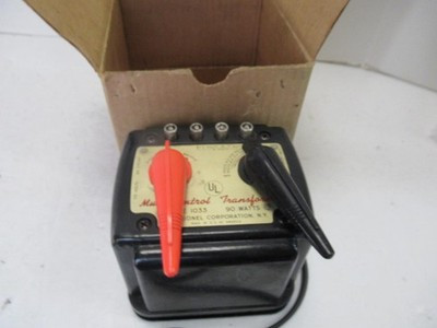 LIONEL POST-WAR 1033 90 WATT TRANSFORMER  WORKS FINE  NEW WIRE- BXD- W22