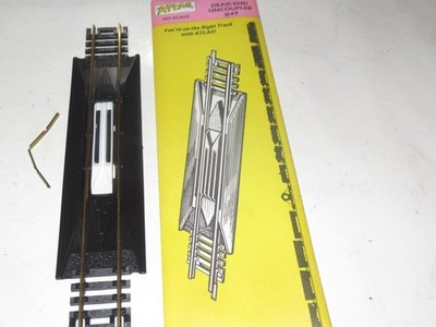 HO TRAINS - ATLAS #49  BRASS DEAD-END UNCOUPLER TRACK- NEW- CLOSEOUT E3