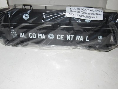 LIONEL LCAC- CANADA- 9215 ALGOMA CENTRAL GONDOLA CAR - 0/027- NEW- B7