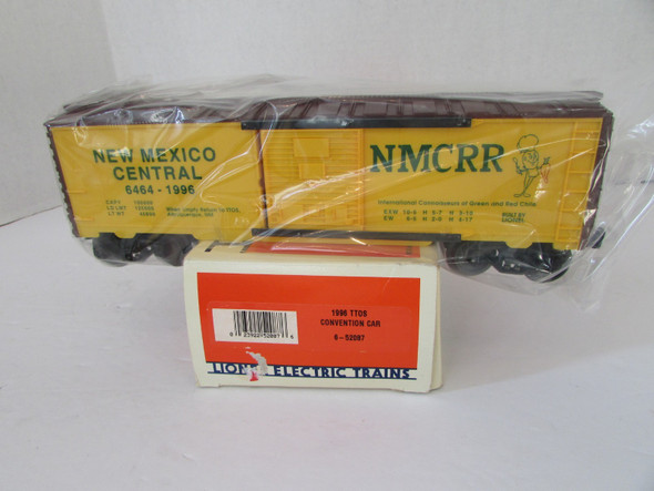 Lionel 52087 1998 TTOS Convention Boxcar Boxed LN  B7