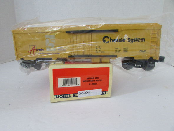 Lionel 52097 Artrain 25th Anniversary Reefer Chessie System Boxed New  B9