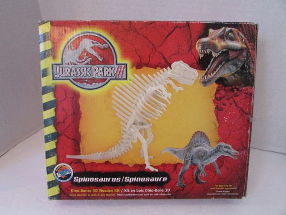 Kid's Tek Spinosaurus Dinosaur Dino Bones 3D Wooden Kit New L79