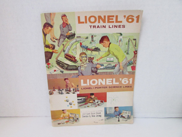 Lionel 1961 Train Lines Catalog Porter Science Lines Vintage 17 pages VG W3