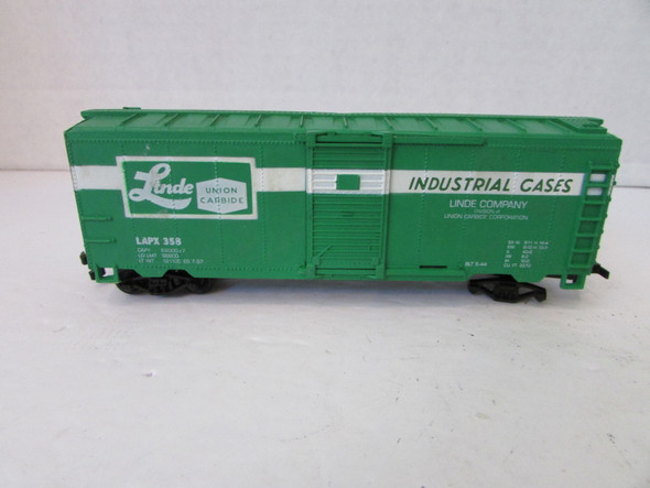 Life Like Linde Union Carbide LAPX 358 HO Scale Green No Box LN  Lot-E5