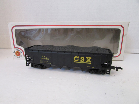 Bachmann 141948 C & O Hopper CSX HO Scale Brown  Good  Lot-E5
