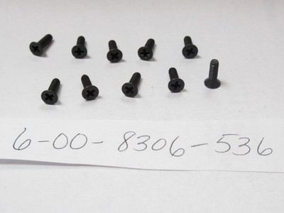 LIONEL HUDSON SCREWS - 600-8306-536 #4 -40 X 3/8 -  10 PIECES- NEW- SR20