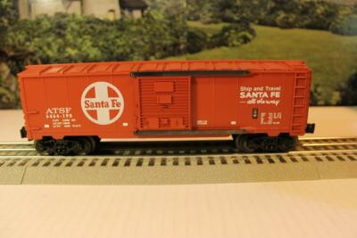 LIONEL 29213 - 6464 -198 SANTA FE BOX CAR W/DIECAST (NO BOX)- 0/027- NEW- W12