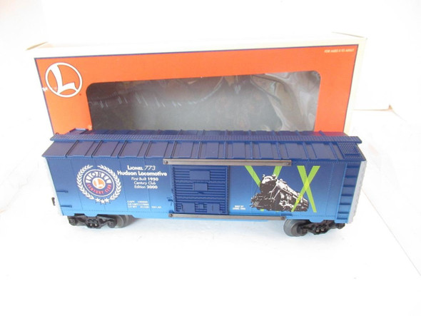 LIONEL LTD. PROD. 39201 CENTURY CLUB HUDSON BOXCAR-0/027 SCALE -NEW-B2