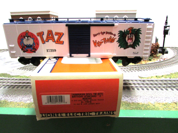Lionel 17219 Tasmanian Devil TM 40th Birthday Standard O Boxcar NIB  B10