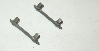 LIONEL TRAINS PRE-WAR PART- ORIGINAL NICKEL SILVER STANCHIONS(2) - SR30
