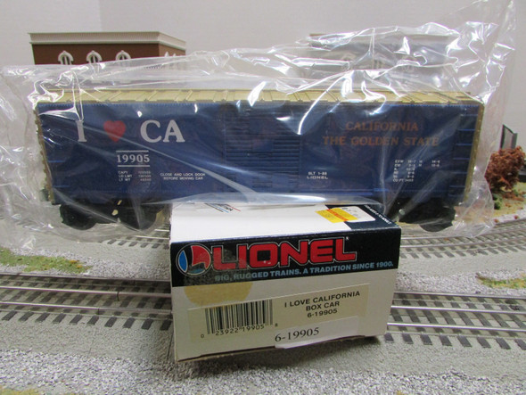Lionel 19905 I Love California Box Car MIB  SH