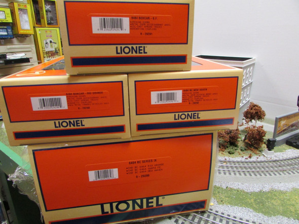 Lionel 29289 6464 Boxcar Set #9 NIB H2