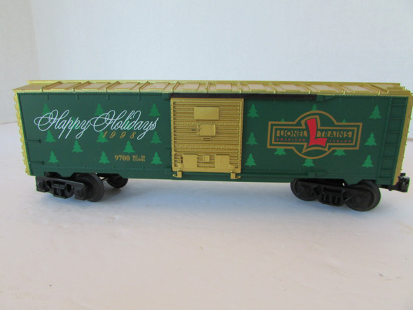 Lionel 16291 Happy Holidays 9700 Box Car  No Box  VG W4