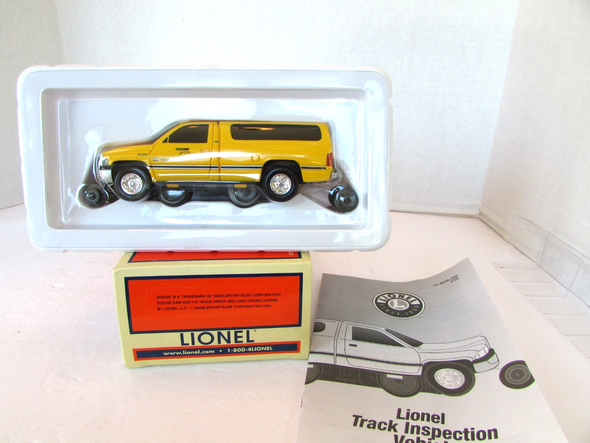 Lionel 18484 Dodge Track Inspection Vehicle NIB B13