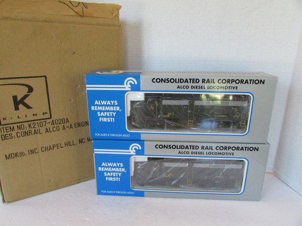 K2107-2020 & 4021 Conrail Alco AA Engines  New Original Mailer  B17