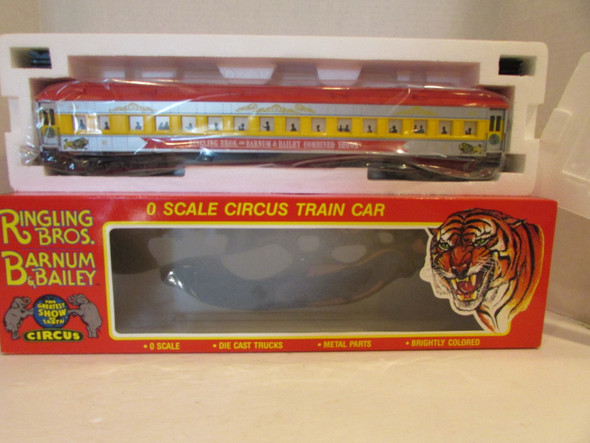 K83-0093-0 Ringling Barnum  Circus Train Car Ringling Coach  B21