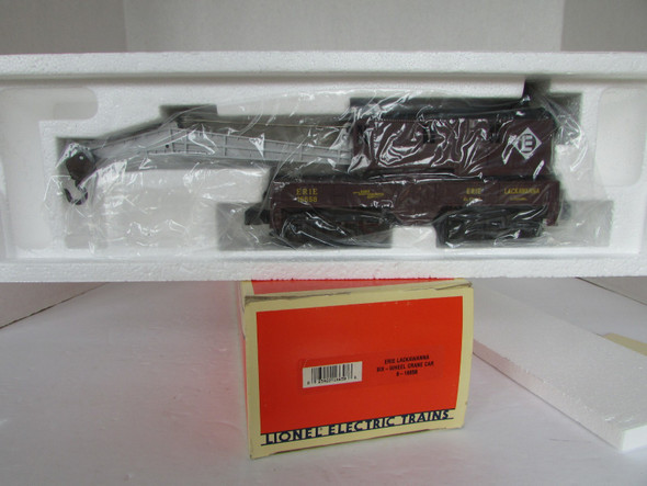 Lionel 16658 Erie Lackawanna Six-Wheel Crane Car NIB B24