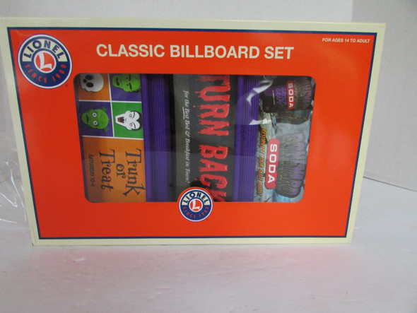 Lionel 2230160 Halloween Billboards (3)  NIB B24