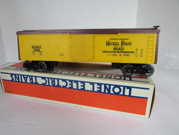 Lionel 6-5722 Nickle Plate Road Woodside Reefer 1984  MIB  B12