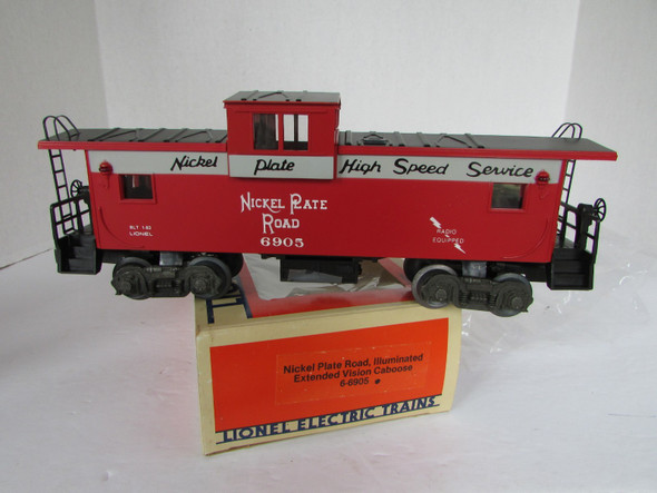 Lionel  6-6905 Nickel Plate Road Illuminated Extended Vision Caboose NIB  B12