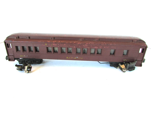 Lionel Lines 2628 Manhattan  Illuminated Passenger C Lights Needs trucks B4