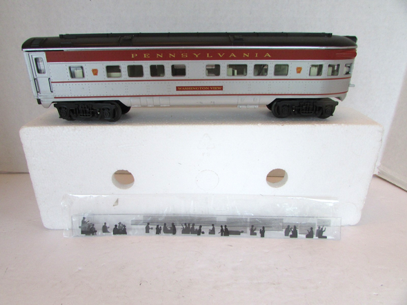 K-line 4580-0003 Streamliner Pennsylvania RR Washington View Observation  VG B19