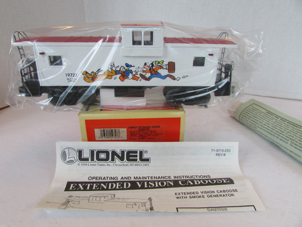 Lionel 19723 Disney Extended Vision Caboose  NIB    SH