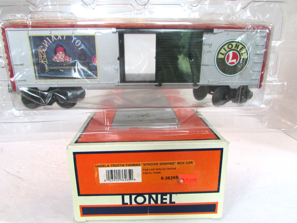 Lionel 36265 Angela Trotta Thomas Window Wishing Box Car NIB    SH