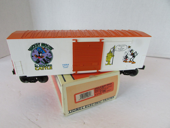 Lionel 19264 Perils of Mickey Box Car Blaggard Castle 1994 NIB Box Wear    SH