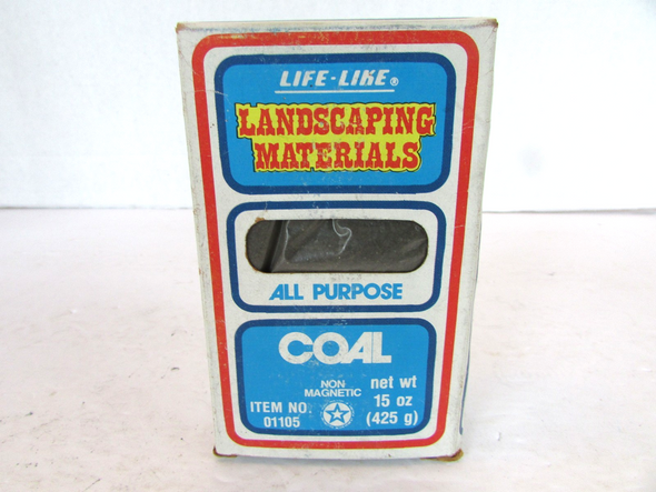 Life Like Landscaping Material Black Coal #01105 15oz NIB  PR