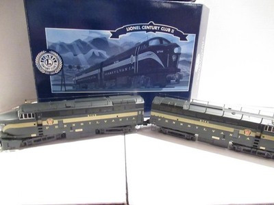 LIONEL CENTURY CLUB - 14532 PENNSYLVANIA SHARKNOSE AA DIESEL SET- LN- H1