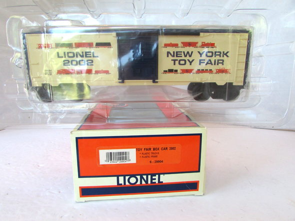 Lionel 29904 Toy Fair Box Car 2002 New York  New  SH