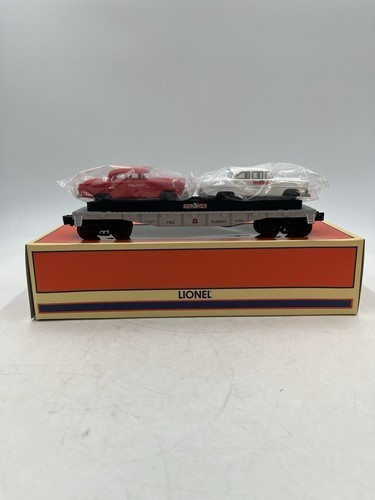 Lionel 52184 Monopoly Free Parking Flatcar with 2 Autos  NIB B6