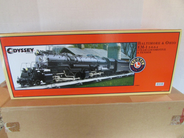 Lionel 28051 Baltimore & Ohio EM-1 2884 Steam Locomotive & Tender #7616 NIB HIC