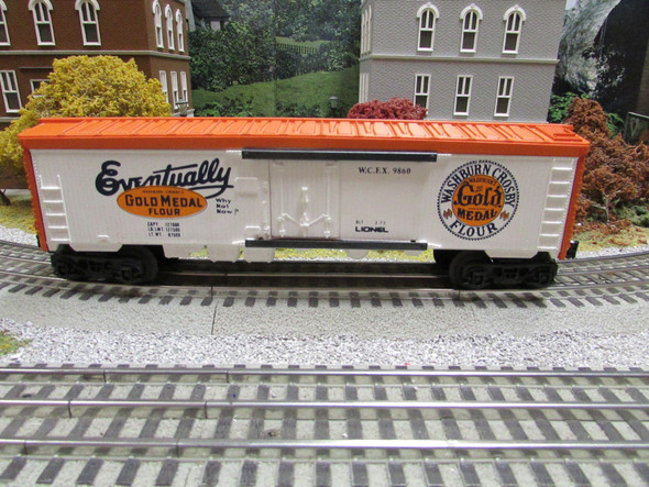 Lionel 9860 Eventually Gold Medal Flour Washburn Crosby Reefer 1973 no box   B11